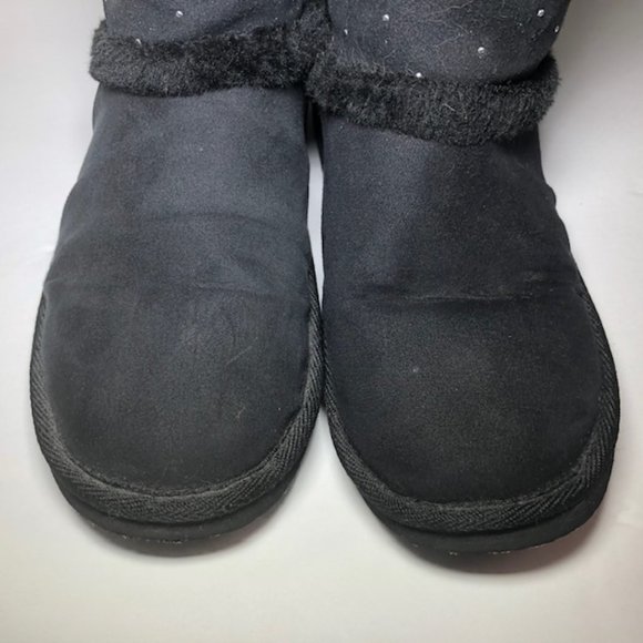 Ugg Like Boots Rhinestones upper boot  size 5 - Picture 7 of 8